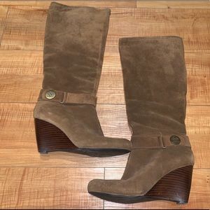 BCBGeneration Brown Suede Boots